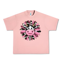 Salmon pink leopard sunflower cow Urban Heavy Tee - RanaPortraitStore