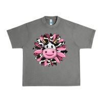 Tornado pink leopard sunflower cow Urban Heavy Tee - RanaPortraitStore