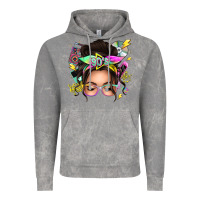 Cloud Rock 90s messy bun Vintage Hoodie - texasbilliewilder