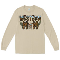 Mushroom western mom Long Sleeve Tee - CowhideDigitalArt