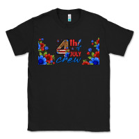 Black floral 4th of july crew 16oz libbey cup Classic Tee - HRA Design Shop
