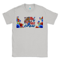 Moon Dust floral 4th of july crew 16oz libbey cup Classic Tee - HRA Design Shop