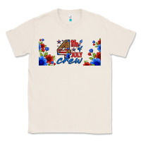 Natural floral 4th of july crew 16oz libbey cup Classic Tee - HRA Design Shop