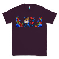 Plum floral 4th of july crew 16oz libbey cup Classic Tee - HRA Design Shop