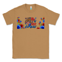 Toasted Coconut floral 4th of july crew 16oz libbey cup Classic Tee - HRA Design Shop