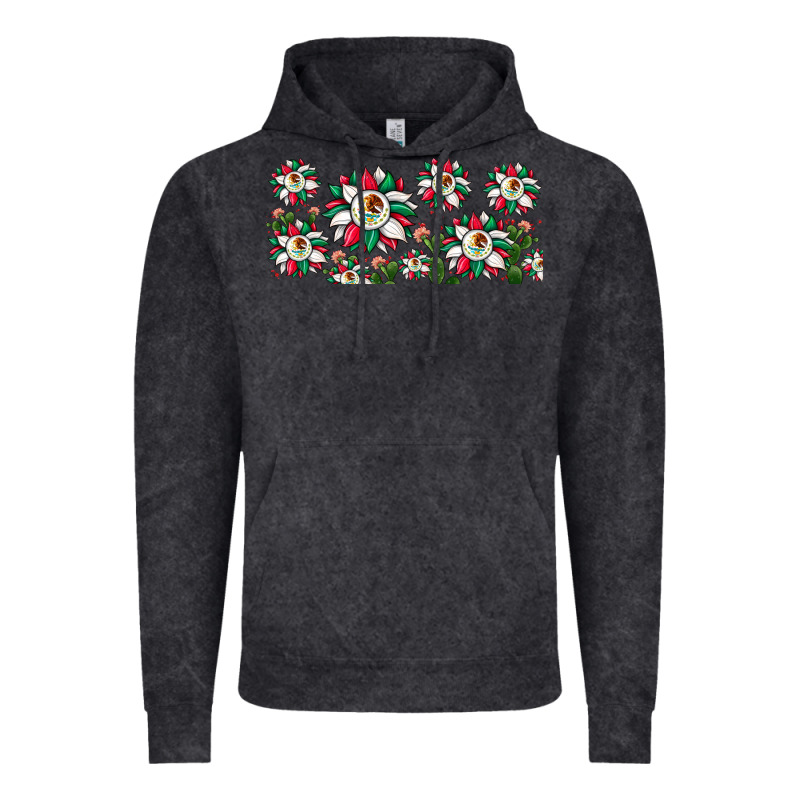 Mexican Flag Sunflower Vintage Hoodie by JahusDesignShop | Teevron