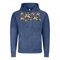 Vintage Denim mexican flag sunflower Vintage Hoodie - JahusDesignShop