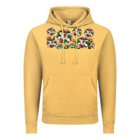 Vintage Mustard mexican flag sunflower Vintage Hoodie - JahusDesignShop