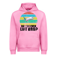 Fuchsia Pink Do You Even Lift Bro Urban Hoodie - Bettercallsaul