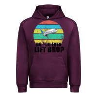 Mauve Wine Do You Even Lift Bro Urban Hoodie - Bettercallsaul