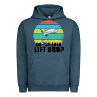 Pigment Midnight Navy Do You Even Lift Bro Urban Hoodie - Bettercallsaul