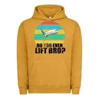 Pigment Peanut Butter Do You Even Lift Bro Urban Hoodie - Bettercallsaul