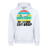 White Do You Even Lift Bro Urban Hoodie - Bettercallsaul