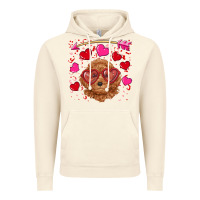 Vintage Artic valentine's day toy poodle Vintage Hoodie - RanaPortraitStore