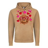 Vintage Camel valentine's day toy poodle Vintage Hoodie - RanaPortraitStore