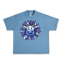 Pebble Blue blueberry milkshake cow sunflower Urban Heavy Tee - RanaPortraitStore