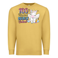 Antique Gold 100 magical days of school Premium Sweatshirt - MaliasSmallBusiness