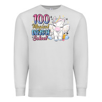Dove Grey 100 magical days of school Premium Sweatshirt - MaliasSmallBusiness