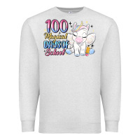 Oatmeal Heather 100 magical days of school Premium Sweatshirt - MaliasSmallBusiness