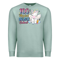 Seafoam 100 magical days of school Premium Sweatshirt - MaliasSmallBusiness