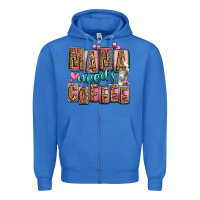 True Royal mama needs coffee mother's day Zipper Hoodie - Jasminsmagicworld