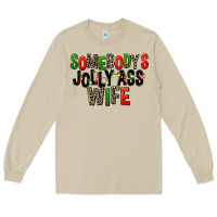 Mushroom Somebody's Jolly Ass Wife Long Sleeve Tee - FaDigitalArtStudio
