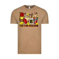 Vintage Coffee tis' the season softball coffee cups Vintage Tee - Zillion Design Studio