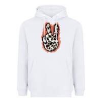 Dalmatians Skin Peace Sign Heavyweight Hoodie | Teevron