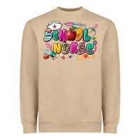 School Nurse Heavyweight Sweatshirt | Teevron