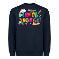 Navy school nurse Heavyweight Sweatshirt - Zillion Design Studio