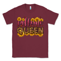 Burgundy caffeine queen Classic Tee - HRA Design Shop
