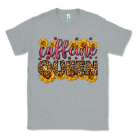 Heather Grey caffeine queen Classic Tee - HRA Design Shop