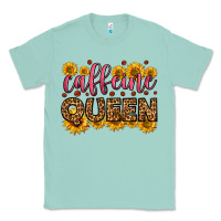 Seafoam caffeine queen Classic Tee - HRA Design Shop