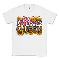 White caffeine queen Classic Tee - HRA Design Shop