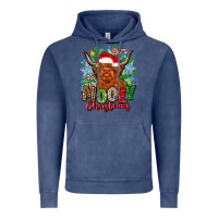 Vintage Denim mooey christmas Vintage Hoodie - Zillion Design Studio