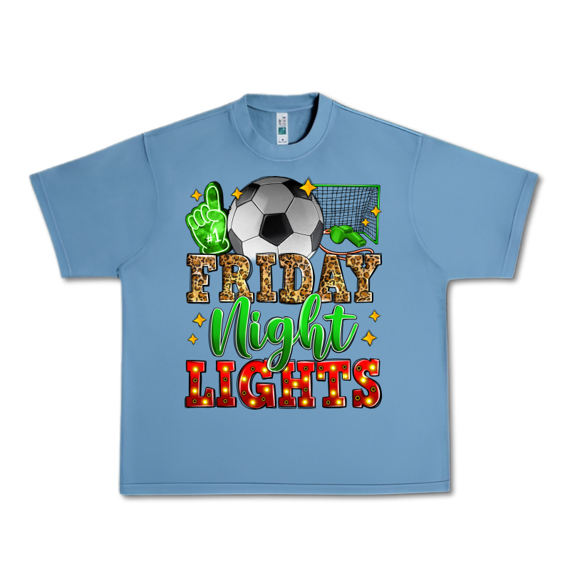 Friday Night Lights Soccer Urban Heavy Tee by Zillion Design Studio | Teevron