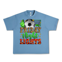 Pebble Blue friday night lights soccer Urban Heavy Tee - Zillion Design Studio