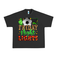 Pigment Black friday night lights soccer Urban Heavy Tee - Zillion Design Studio