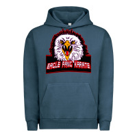 Pigment Midnight Navy Eagle Fang Karate Urban Hoodie - Bettercallsaul