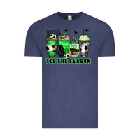 Vintage Denim tis' the season soccer coffee cups Vintage Tee - Zillion Design Studio