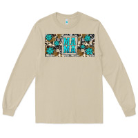 Mushroom western cowhide mama 16oz libbey glass Long Sleeve Tee - HRA Design Shop