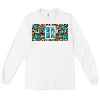 White western cowhide mama 16oz libbey glass Long Sleeve Tee - HRA Design Shop