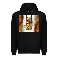Black for the love of the game softball Premium Hoodie - chombo