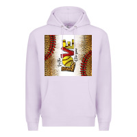 Lilac for the love of the game softball Premium Hoodie - chombo