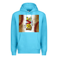 Ocean Blue for the love of the game softball Premium Hoodie - chombo