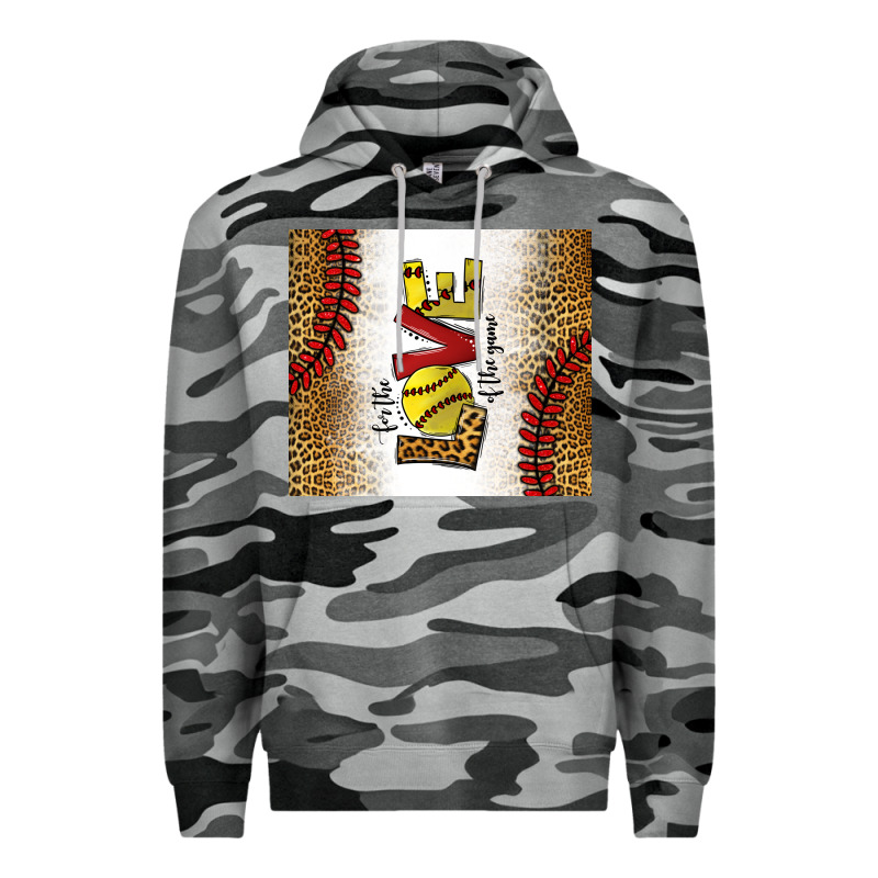 For The Love Of The Game Softball Premium Hoodie by chombo | Teevron