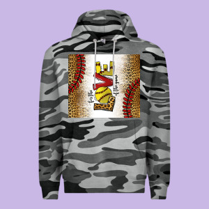 For The Love Of The Game Softball Premium Hoodie Designed By Chombo