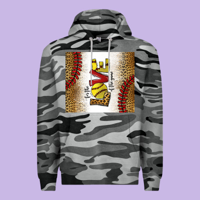 For The Love Of The Game Softball Premium Hoodie Designed By Chombo