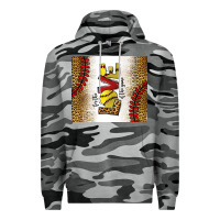 Slate Camo for the love of the game softball Premium Hoodie - chombo