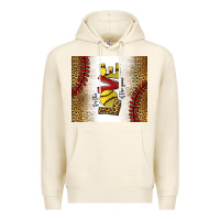 Tofu for the love of the game softball Premium Hoodie - chombo